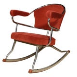 Used Chrome Tubular Steel Rocker - Montreal QC